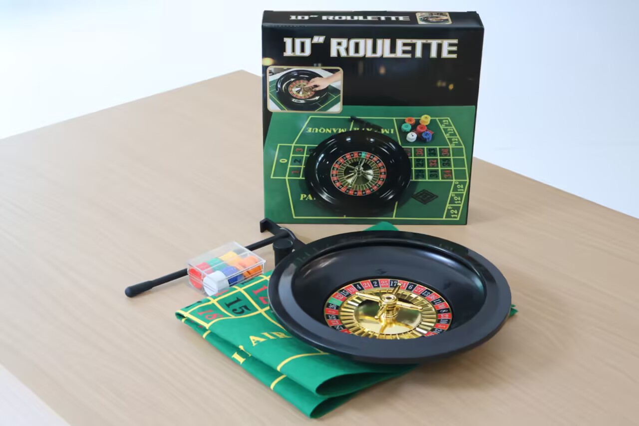 Board Game With Chips - مجموعة ألعاب روليت الكازينو الروسية المضحكة