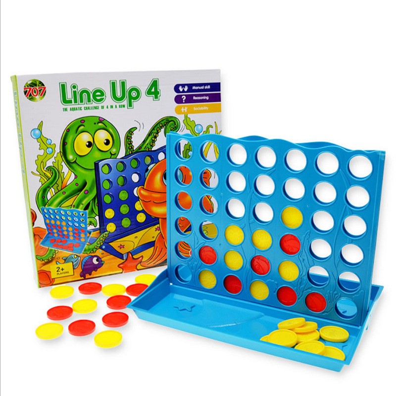 Board Game Quarto - لعبة لوحية ثلاثية الأبعاد للأطفال، لعبة