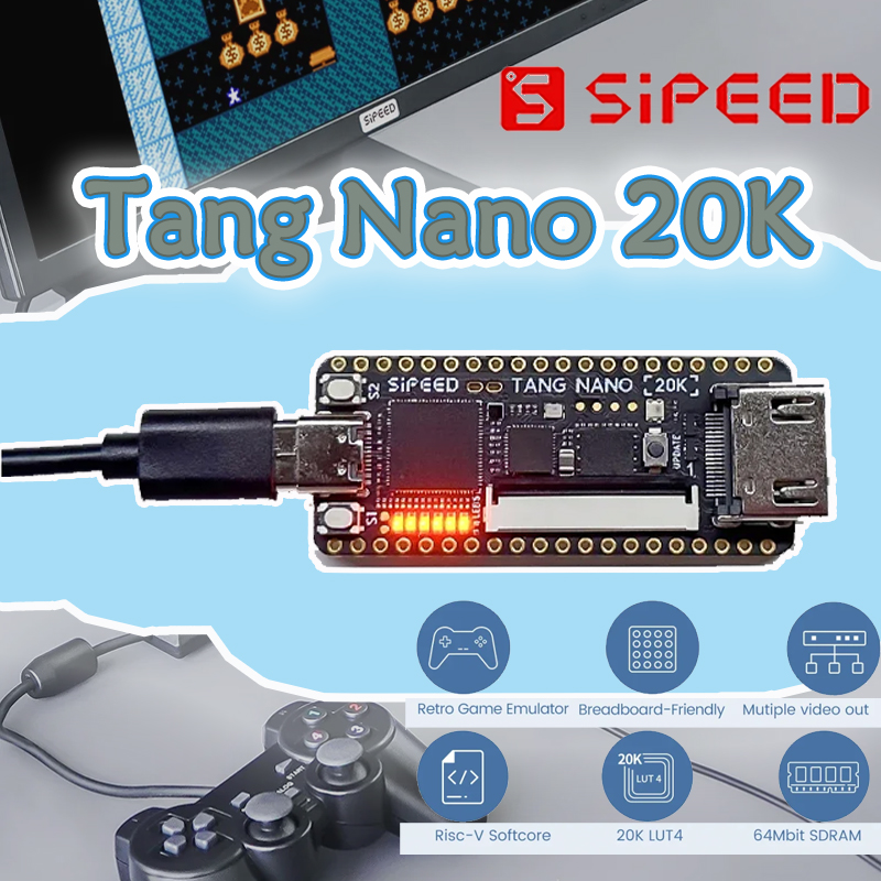Board Game Film - لوحة FPGA الجديدة Sipeed Tang Nano