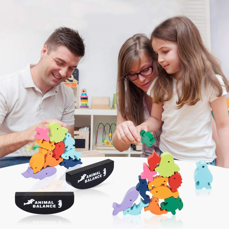 جديد الأطفال مونتيسوري خشبية ا - مراجعة Board Game Quarto وسعره