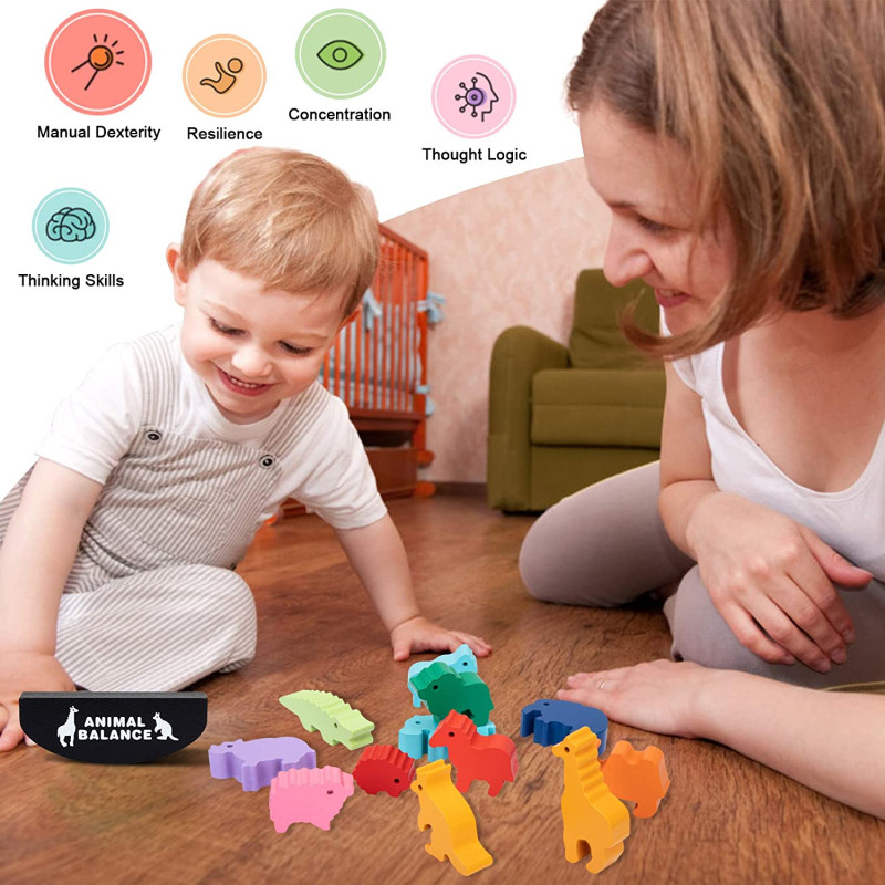 جديد الأطفال مونتيسوري خشبية ا - مراجعة Board Game Quarto وسعره